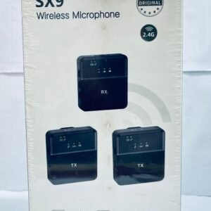 SX9 Dual Wireless Microphone For Type C and 3.5 Interface