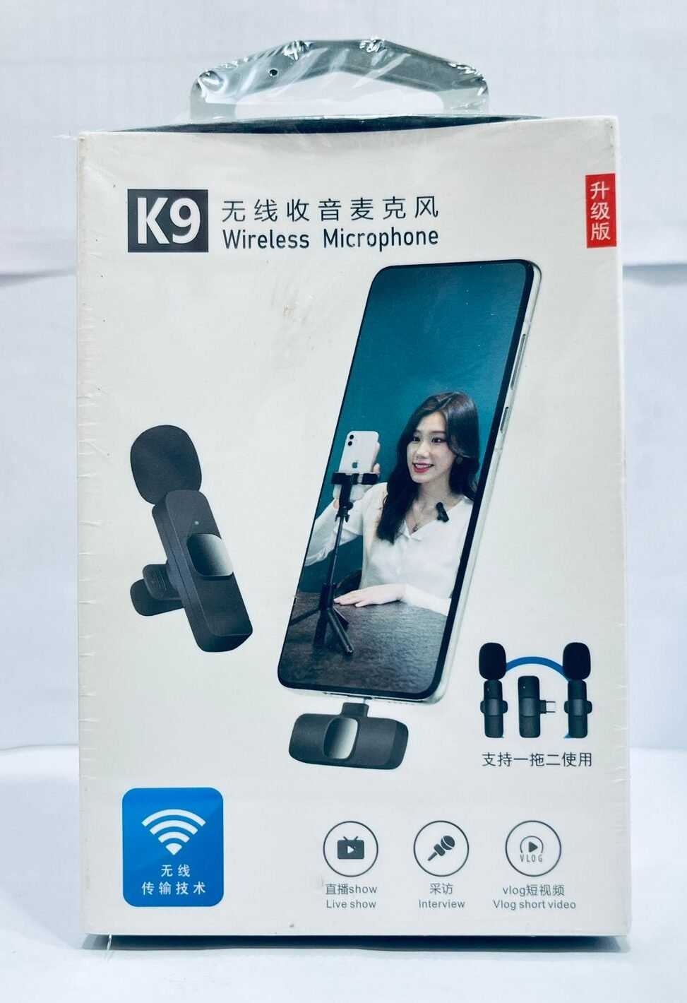 K9 Double Wireless Dual Microphone