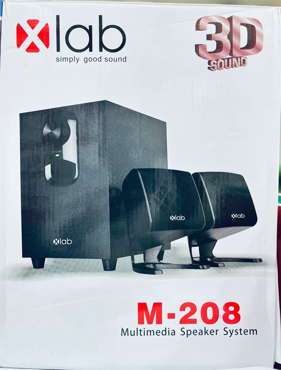 X-LAB M-208 MULTIMEDIA 2:1 SPEAKER