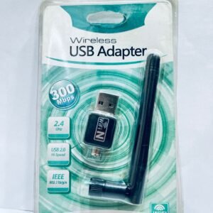 Mini USB Wifi Receiver Adapter Converter for Computer Tablet Wireless Mouse Speaker - Black