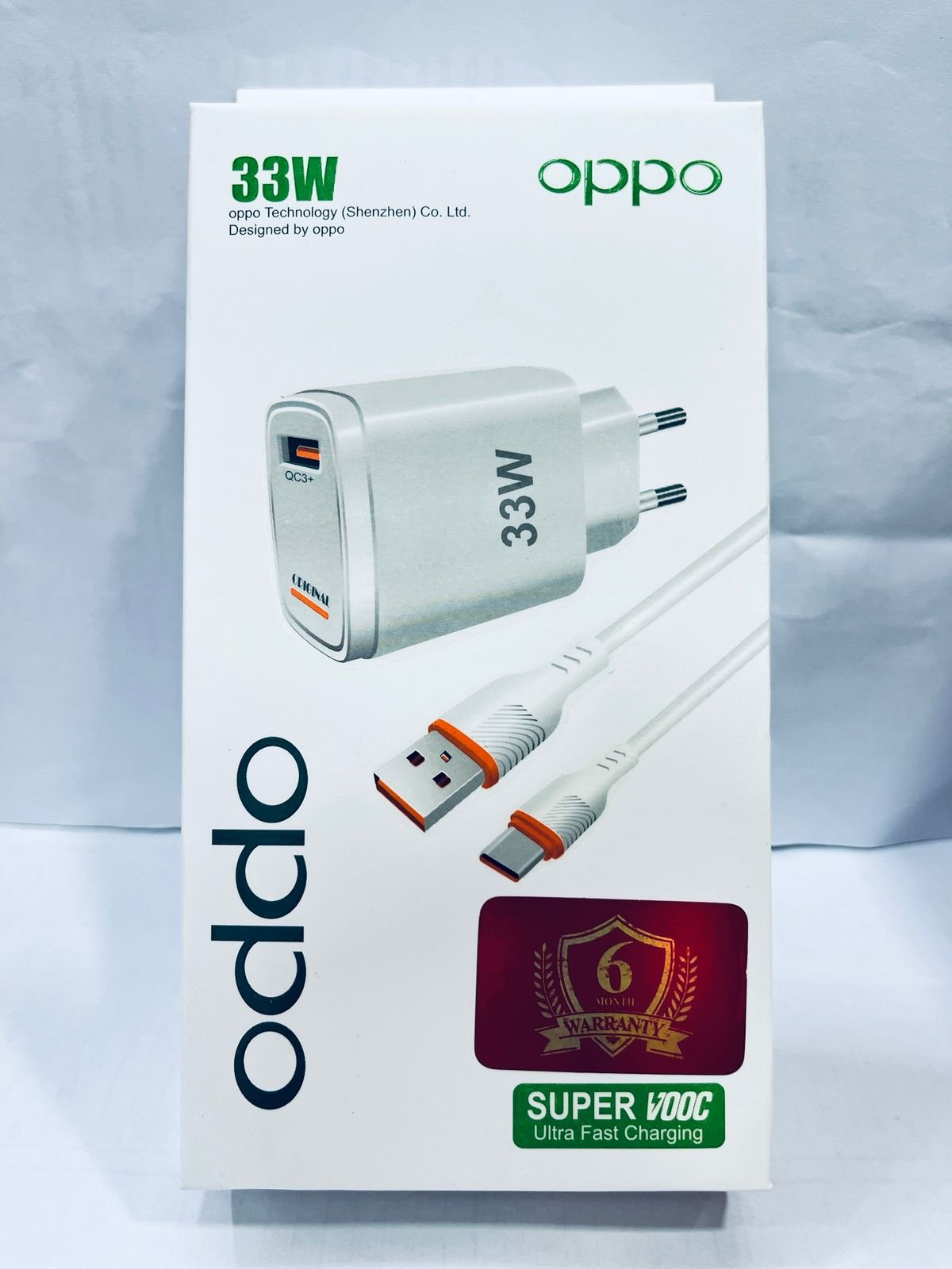 Oppo 33W SuperVOOC Ultra Fast Charger