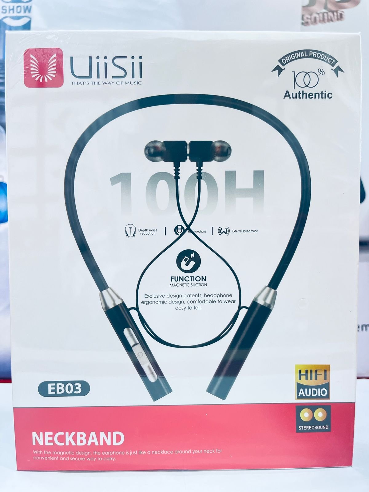 UiiSii EB03 neckband wireless earphone.