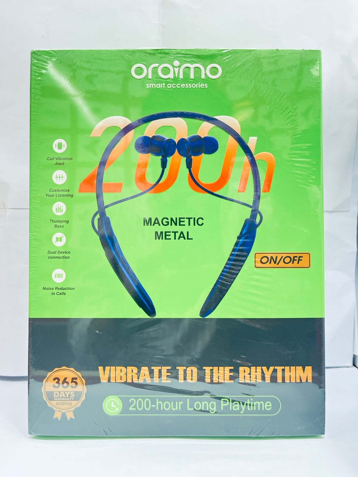 Oraimo Necklace Lite (OEB-311) wireless neckband earphone.